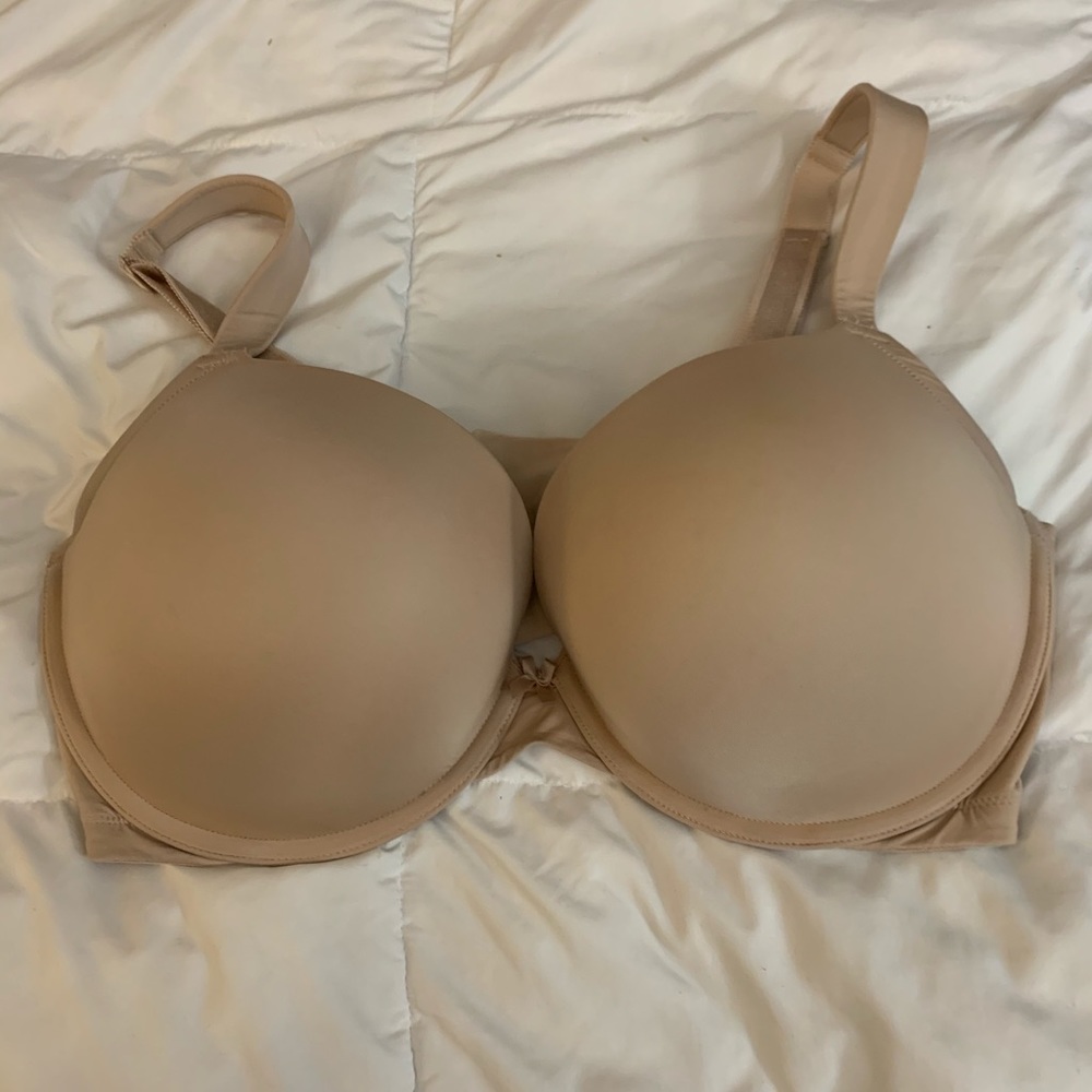 Nude Push Up Plunge Bra
